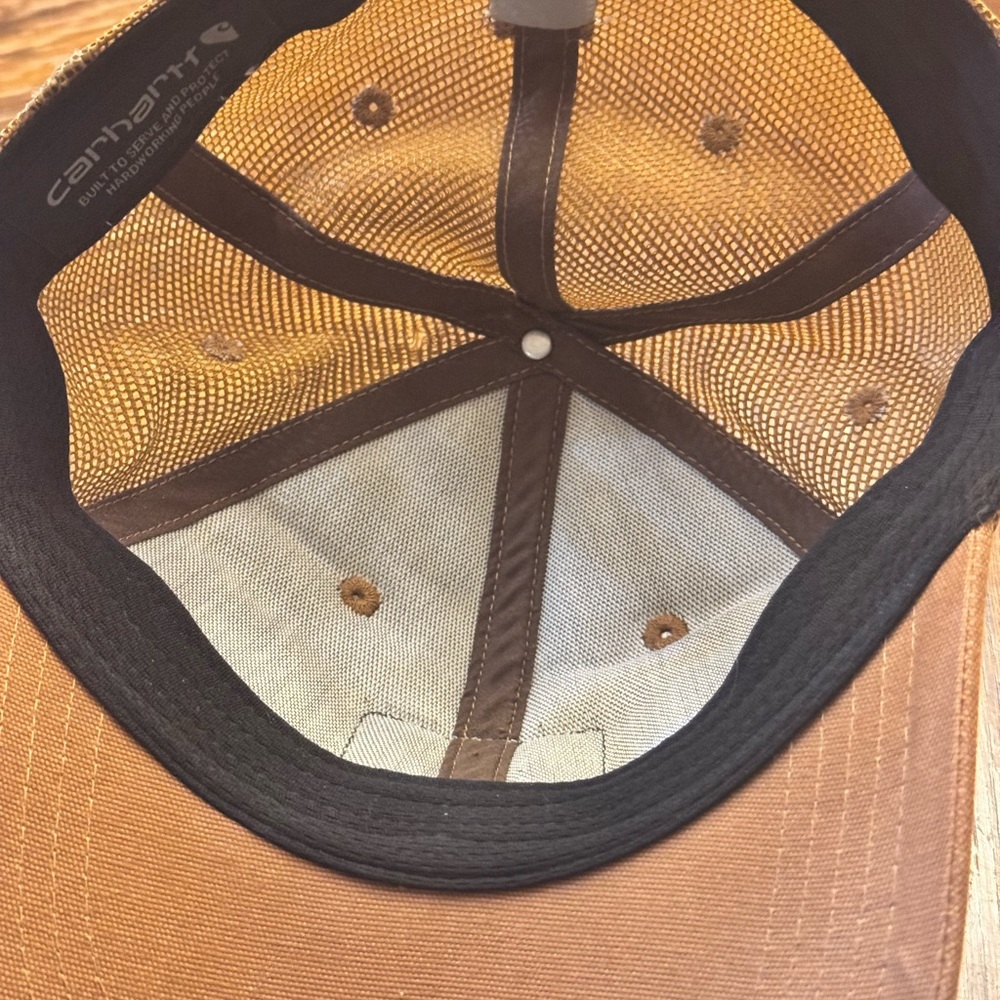 Carhartt Tan Mesh Back Cap - Picture 3 of 4